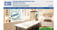 Desktop Screenshot of mdhomeshows-ds.com